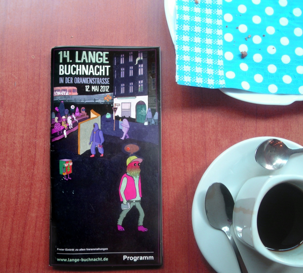 Lange Buchnacht 2012 – Programmheft